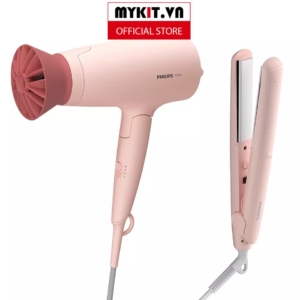 Bộ tạo kiểu tóc Philips BHP398/00 gồm ép tóc và sấy tóc