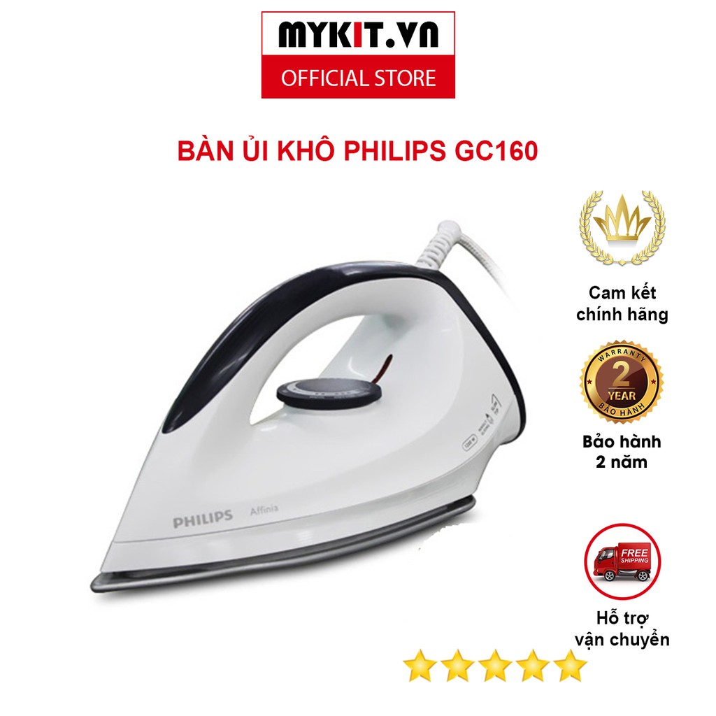 bàn ủi Khô Philips GC160 - Mykit Store