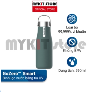 Bình giữ Nhiệt khử khuẩn UV Philips, Bình lọc giữ nhiệt Philips - Philips UV 590 ml V