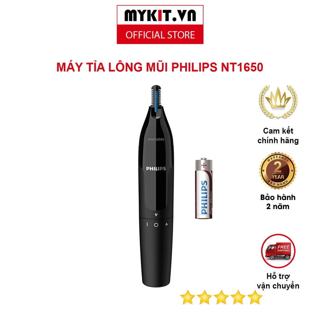 Máy Cạo Lông Mũi Philips NT1650 - Mykit Store