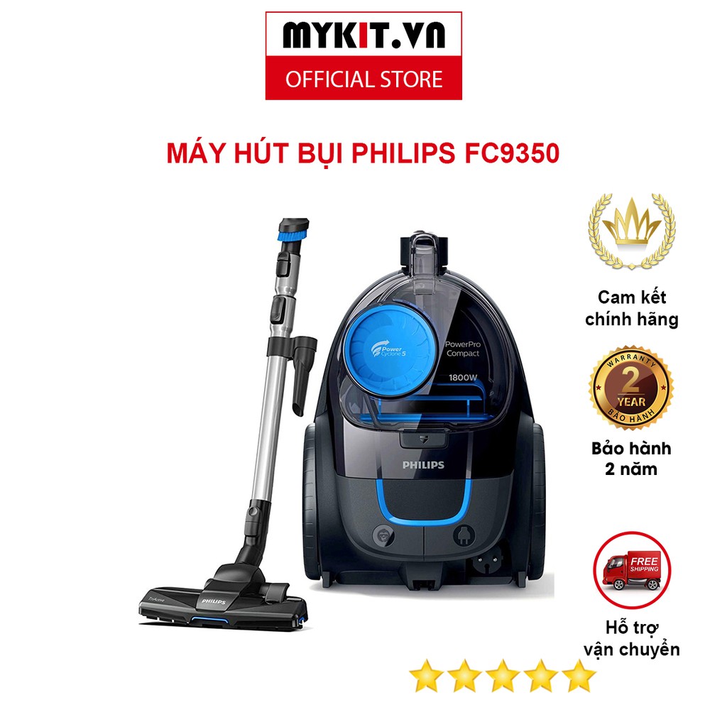 Máy hút bụi Philips FC9350 - PowerPro Compact 1800w 1500ml - Mykit Store