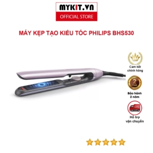 Máy kẹp tạo kiểu tóc Philips BHS530 - Mẫu Mới Bảo Hành Chính Hãng 2 Năm