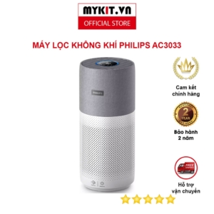 Máy lọc không khí Philips AC3033/10 diện tích 104m2 - Mykit Store - Hàng chính hãng