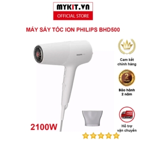 Máy sấy tóc ion Philips BHD500 - 2100W - Mykit Store