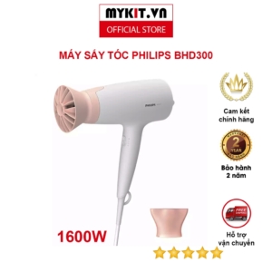 Máy sấy tóc Philips BHD300 - 1600W - Có Sấy Mát - Mykit Store