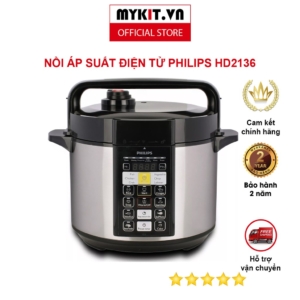 nồi Áp Suất Điện Tử Philips HD2136 (5L) - Mykit Store