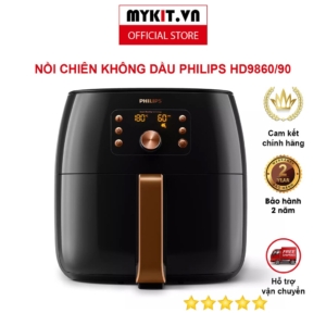 nồi chiên không dầu Philips HD9860 7.2L (HD9860/90) - Hàng Chính Hãng - Mykit Store