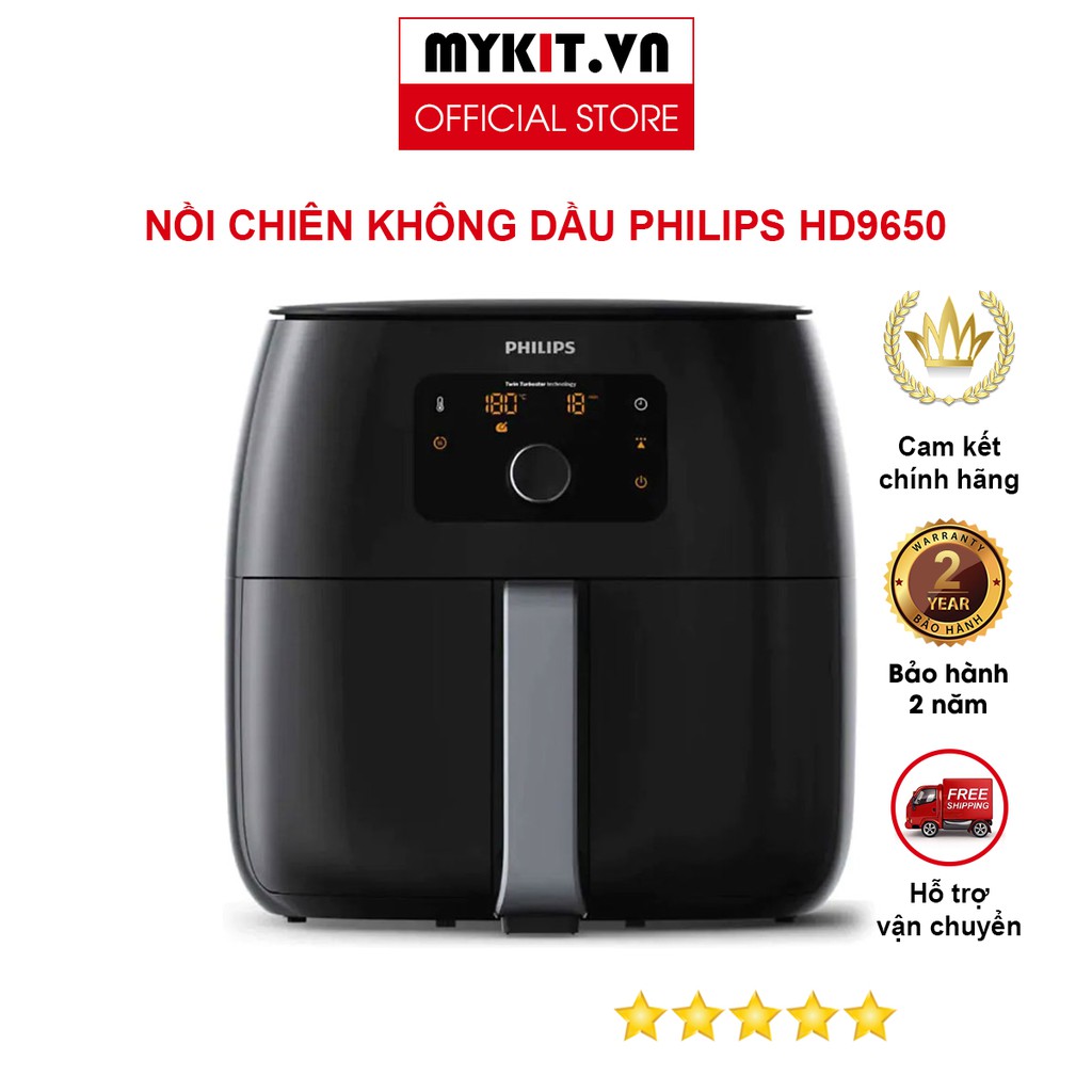 nồi chiên không khí Philips hd9650 xxl - Mykit Store