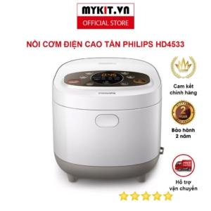 nồi Cơm Điện Tử Philips 1.8 Lít HD4533 - Mykit Store
