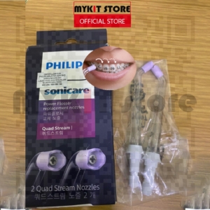 [Xịt niềng răng] Đầu xịt máy tăm nước Philips Sonicare F3 Quad Stream HX3062/00